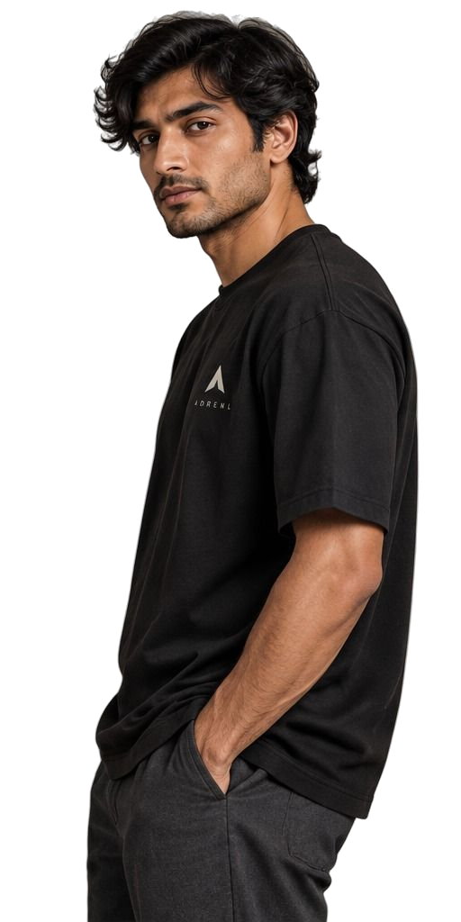 RIDGE tee, side view